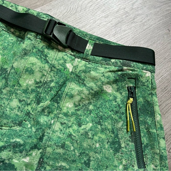 NWT Outdoor Voices Green Smoke Marble Rectrek Skirt Sz medium Mini Skirt Women’s - Picture 4 of 11